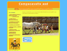 Tablet Screenshot of campacavallo.com